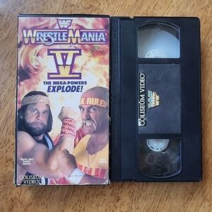 WWF - WrestleMania V ( 5 ) ~VHS Vintage 1999 The Mega-Powers Explode!